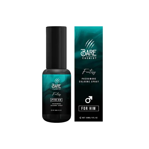 Colonia de feromonas de fantasía para él - [Fórmula de larga duración] Colonia de perfume de feromonas para hombres, 1 onza. Grosella negra, piña,