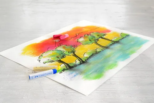 Miniatura 4 de Faber-Castell 128324 Goldfaber Studio - Tizas suaves pastel (24 unidades), varios