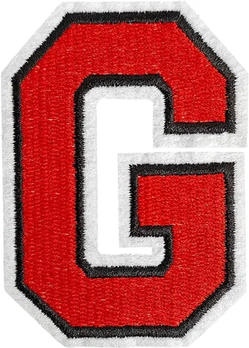 Miniatura 10 de 3 parches de letras termo-adhesivas de 3.14 pulgadas, parche de letras bordadas completo, letras del alfabeto de hierro A-Z, parches para coser