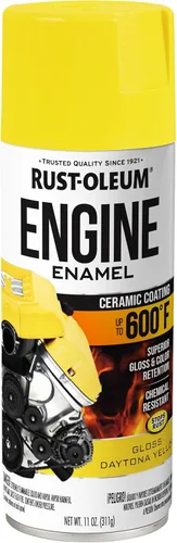 Miniatura 22 de Rust-Oleum 366437 Pintura en aerosol de esmalte para motor, 11 oz, Cast Coat Iron, (paquete de 1)