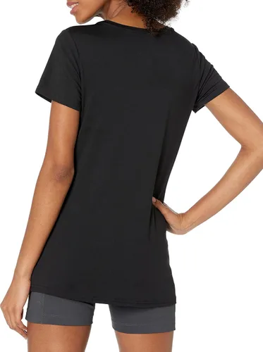 Miniatura 97 de Amazon Essentials Camiseta de manga corta con cuello redondo para mujer, de secado rápido, para entrenamiento, gimnasio, paquete múltiple