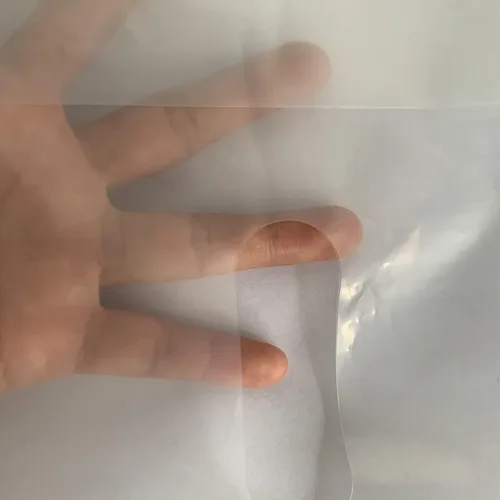 Miniatura 7 de Krodtige 100 bolsas de plástico transparente de 11 x 15 pulgadas con asas troqueladas, 2 mil de grosor, perfectas para venta al por menor, pequeñas