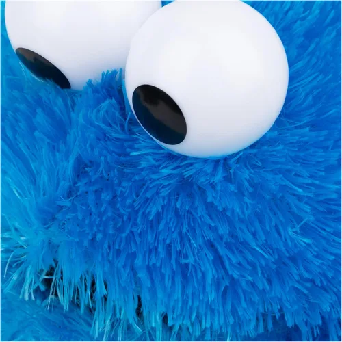 Miniatura 6 de Barrio Sésamo Plush, Cookie Monster, 12 pulgadas, Azul Cookie Monster oficial de 12