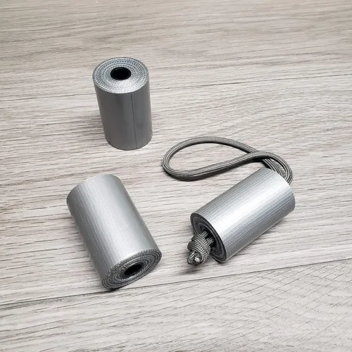 Miniatura 6 de Mini cinta adhesiva – Rollos de bolsillo resistentes para camping, viajes, medicina, ciclismo, vehículo, etc. – Paquete de 3 – 2 pulgadas de ancho x