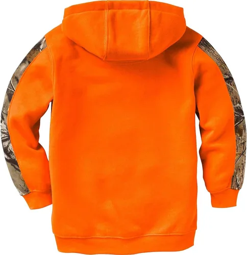 Miniatura 2 de Legendary Whitetails Sudadera con capucha para niños, diseño de camuflaje, cómodo diseño de cuello en V