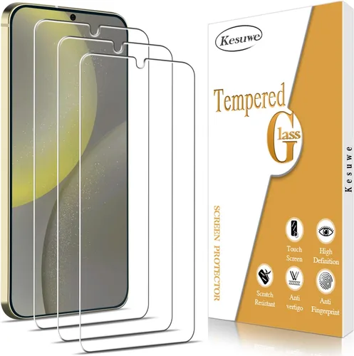 Miniatura 10 de Paquete de 3 protectores de pantalla de privacidad para Samsung Galaxy S23 5G, película de vidrio templado privado antiespía, compatible