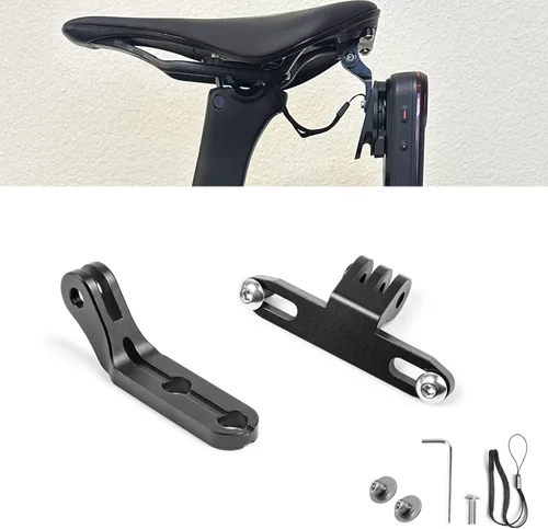 Miniatura 14 de Xotic Tech - Abrazadera para sillín de bicicleta compatible con Garmin Varia RCT715 Combo de montaje de luz trasera, ajuste universal, tipo B