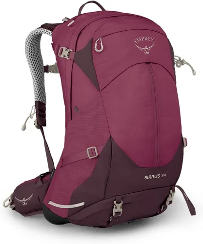 Miniatura 11 de Osprey Sirrus 24L Mochila de senderismo para mujer, Púrpura Elderberry/Chiru Tan
