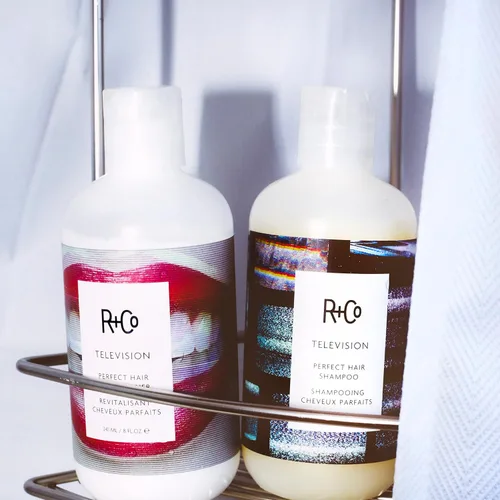 Miniatura 4 de R+Co TELEVISION Perfect Hair Conditioner – Hydrating & Smoothing Hair Conditioner, Adds Shine & Softness, All Hair Types