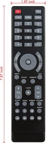 Miniatura 5 de NS-RC01A-12 NS-RC02A-12 Reemplazo remoto para Insignia LED LCD TV NS-32E960A12 NS-32E740A12 NS-15E720A12 NS-22E730A12 NS-39L700A12 NS-37L7L7 60A 34