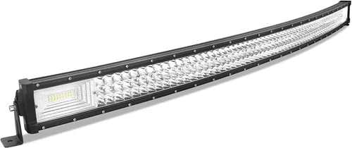 Miniatura 10 de Willpower - Barra de luz LED curvada de 42 pulgadas 540 W de triple fila para Jeep Truck Car ATV SUV 4X4 4WD Camión conducción lámpara