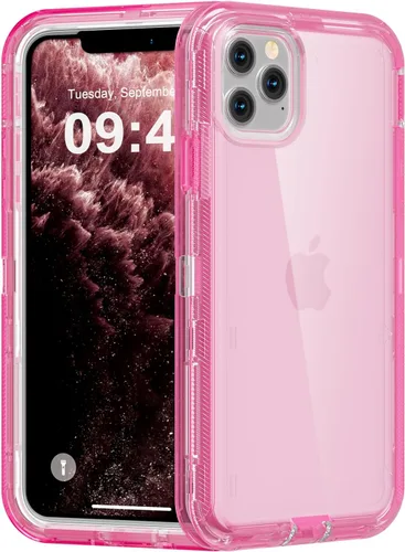 Miniatura 65 de Follaroma para iPhone 11, Funda Resistente a Prueba de Golpes, Protección Anti-Caída, Funda Protectora Transparente de Doble Capa Compatible