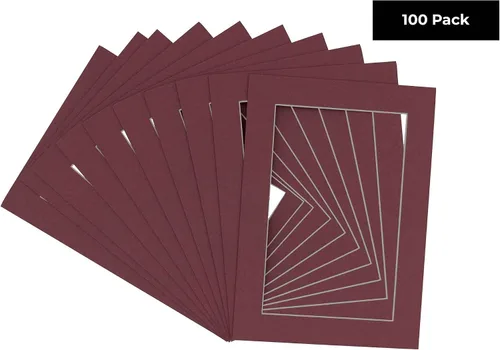 Miniatura 159 de 8.5x11 Mat for 11x14 Frame - Precut Mat Board Acid-Free Brown 8.5x11 Photo Matte Made to Fit a 11x14 Picture Frame, Premium Matboard for Family