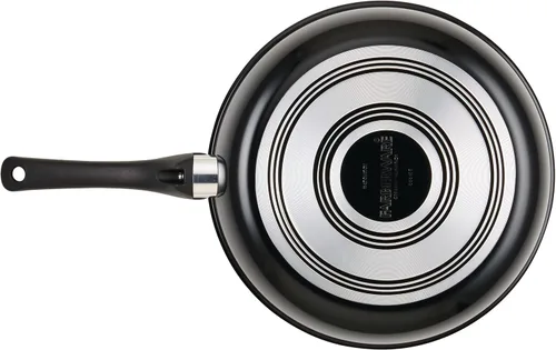 Miniatura 7 de Farberware Glide Escalfador de Huevos Antiadherente de Cerámica Cobreada con Tapa, 8 Pulgadas, Negro - 10654