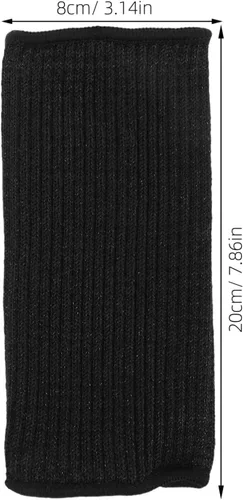 Miniatura 2 de PRETYZOOM Mangas protectoras resistentes a los cortes para brazos, para jardinería, muñequera, mecánico, para carpintería, resistentes al calor