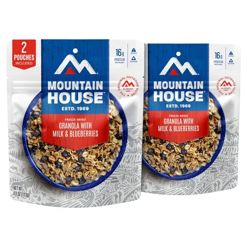 Miniatura 2 de Mountain House Lasaña de carne Alimentos liofilizados para acampar, 4 porciones, vida útil de 30 años, paquete de 2