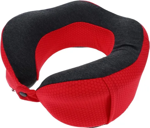 Miniatura 6 de BlackCanyon Outfitters YX006 Almohada de cuello de espuma viscoelástica contorneada Almohada de enfriamiento Avión Almohada de viaje Cuello Soporte