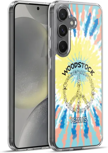 Miniatura 248 de Head Case Designs Funda de gel Woodstock 50th con licencia oficial de Peanuts Snoopy Guitar 1969 [protección de grado militar] compatible