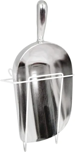 Miniatura 7 de CUSINIUM Cuchara de hielo de aluminio de 12 oz con soporte
