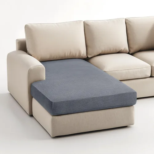 Miniatura 98 de Hokway Fundas de cojín elásticas para sofá Fundas de cojín para sofá Fundas de cojín de asiento de sofá Funda protectora de cojín(Chocolate, Mediano)