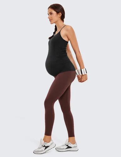 Miniatura 3 de CRZ YOGA Butterluxe - Leggings de maternidad para mujer, sobre el vientre, 25 pulgadas, pantalones suaves para entrenamiento, yoga, embarazo