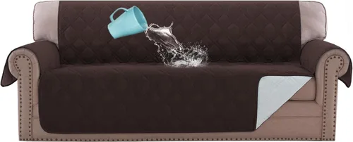 Miniatura 33 de H.VERSAILTEX Funda para Silla y Sofá 100% Impermeable, Protector de Muebles con Correas Elásticas para Mascotas, Niños, Niños, Perros, Gatos