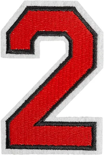 Miniatura 33 de 3 parches de letras termo-adhesivas de 3.14 pulgadas, parche de letras bordadas completo, letras del alfabeto de hierro A-Z, parches para coser