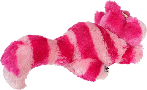 Miniatura 2 de Disney Store Peluche del Gato de Cheshire - Juguete de 'Alicia en el País de las Maravillas' de 14 Pulgadas - Diseño de Rayas Vibrantes, Sonrisa