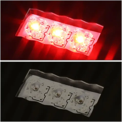 Miniatura 6 de DNA MOTORING TL-DRAM07-LED-RD3D-BK-SM - Conjunto de luz trasera LED 3D para lado del conductor y del pasajero