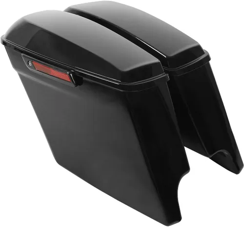 Miniatura 8 de XMT-MOTO Alforjas rígidas extendidas de 5 pulgadas para Harley Touring FLT, FLHT, FLHTCU, FLHRC, Road King, Road Glide, Street Glide, Electra Glide