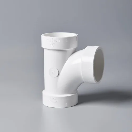 Miniatura 3 de Rainbow Dream Adaptador de tubería en T de PVC DWV de 3 pulgadas - 1 unidad, blanco