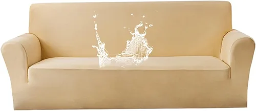 Miniatura 21 de MIPOPS Funda de sofá, funda de sofá elástica para sofá seccional, protector de muebles para muebles, sofás para mascotas, niños, perros y gatos Rojo