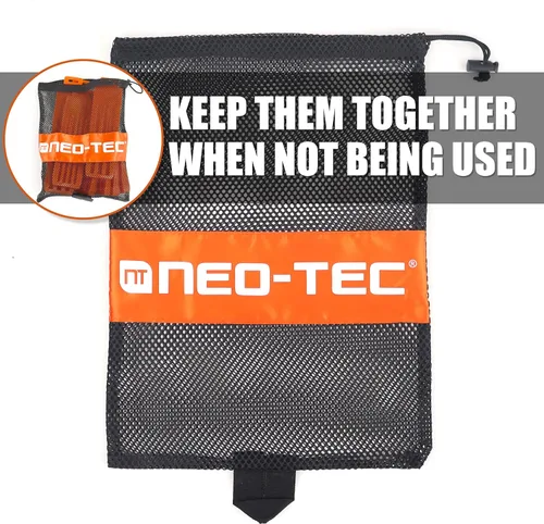 Miniatura 7 de NEO-TEC Paquete de 6 cuñas de tala de árboles, cuñas de motosierra, equipo de corte de árboles de 5.5 + 8 pulgadas, equipo de corte de árboles