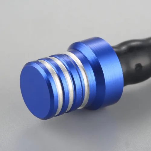 Miniatura 4 de 2 mangueras de ventilación de gas, tubo de tapa de tanque de combustible, tubo de ventilación de válvula, repuesto universal CNC para ATV, Azul