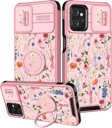 Miniatura 63 de para Moto G 5G 2023 funda - Cubierta de teléfono linda con corazón para mujeres y niñas, diseño único negro con cubierta deslizante para la cámara