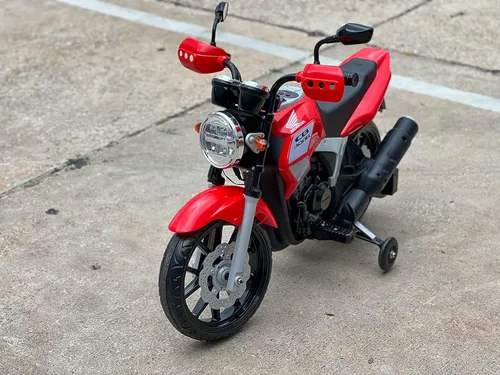 Miniatura 2 de Best Ride on Cars Honda CB300R 12V, rojo, grande