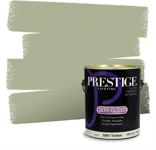 Miniatura 1518 de Prestige Paints - pintura de exterior y pintura de imprimación en una, E100-T-6006-10AVP
