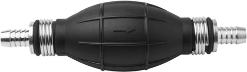 Miniatura 3 de 10 mm 3/8 pulgada Bomba de cebado de tipo foco de 10 mm, de goma, para transferencia de combustible, línea de combustible de vacío, bomba de mano
