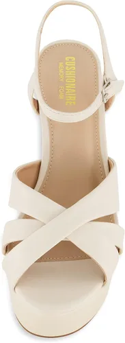 Miniatura 3 de CUSHIONAIRE Sandalia de vestir Foxy con plataforma para mujer + espuma viscoelástica y anchos disponibles