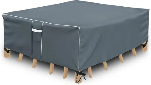 Miniatura 9 de Funda impermeable para muebles de exterior, funda modular para exteriores, fundas rectangulares para patio para juego de muebles de exterior, 110" L