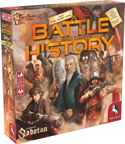 Una batalla a través de la historia - Juego de mesa de Pegasus Spiele 2-5 jugadores - Juegos de mesa para la familia - 60-120 minutos de juego -