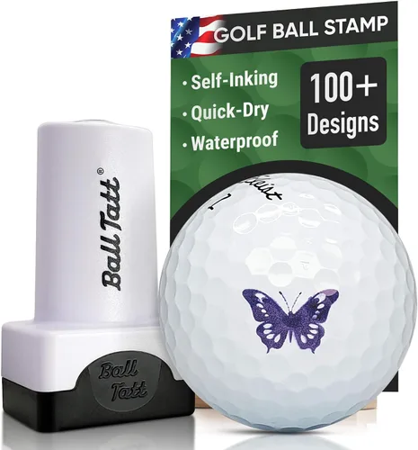 Miniatura 7 de Sello de pelota de golf - Marcador autoentintado - Herramienta de marcado permanente de secado rápido, sin fugas ni recargas, sello de golf