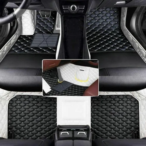 Miniatura 23 de Alfombrillas automotrices personalizadas para Mercedes Benz A B C CLA CLS CLK GLE GLS GLA GLK GL ML G S GLC SL CL SLC R SLK, etc. Tapete de cuero