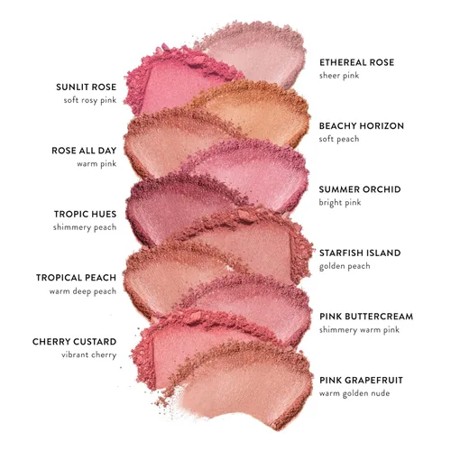 Miniatura 6 de LAURA GELLER NEW YORK Blush-n-Brighten - Rubor marmoleado horneado para mejillas - Pink Buttercream (crema de mantequilla rosa) - Acabado natural