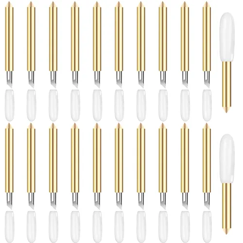 Miniatura 10 de 10 piezas de cuchillas de punta fina premium, AUNKZL cuchillas de repuesto compatibles con Explore 4/3/Air 2/Air/Air One/Maker 4/3/2 10