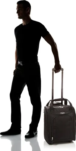 Miniatura 7 de Samsonite Asiento de mano vertical con ruedas, Negro -, Equipaje de mano vertical con ruedas