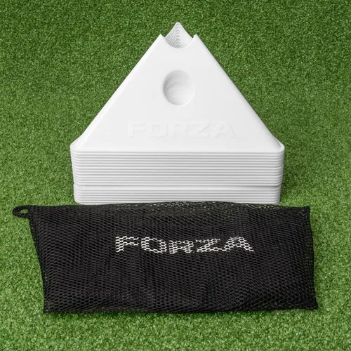 Miniatura 12 de FORZA Jumbo Triangle SuperCones Conos de entrenamiento de fútbol profesional con diseño triangular, ideales para ejercicios de velocidad, agilidad