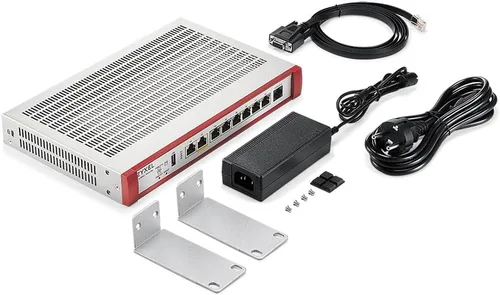 Miniatura 7 de Zyxel Firewall de seguridad cibernética USGFLEX200HP 6.5 Gbps, hasta 100 usuarios Paquete de seguridad UTM de 1 año 6X Gigabit + 2 puertos
