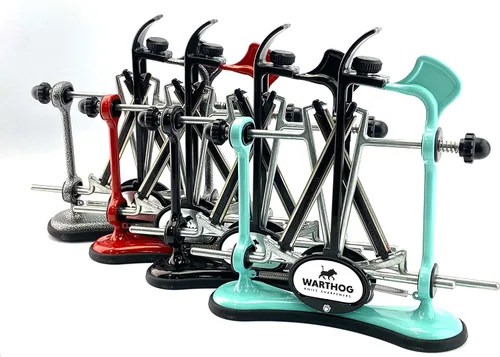 Miniatura 6 de Warthog V-Sharp A4 - Afilador de cuchillos, ideal para cocineros caseros, pescadores, cazadores, varillas de diamante, ángulos ajustables, marco