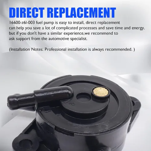 Miniatura 6 de 16700-ZT3-013 Conjunto de Bomba de Combustible Compatible con Honda Generator EU1000i EU2000i EB2000I EB2000IT1 EB2200IT EU1000IK1 EU1000IT1